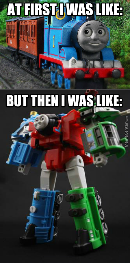 Thomas and his friends