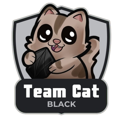 Team Cat Black Logo